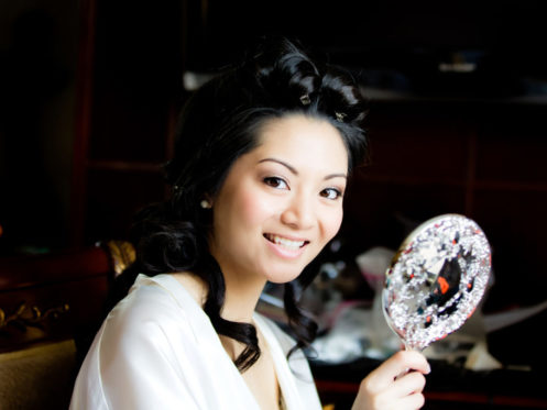 Classic Chinese wedding makeup